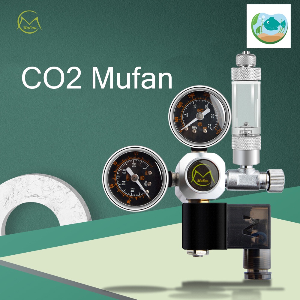 Van điện CO2 Mufan chính hãng cho hệ thống CO2 thủy sinh