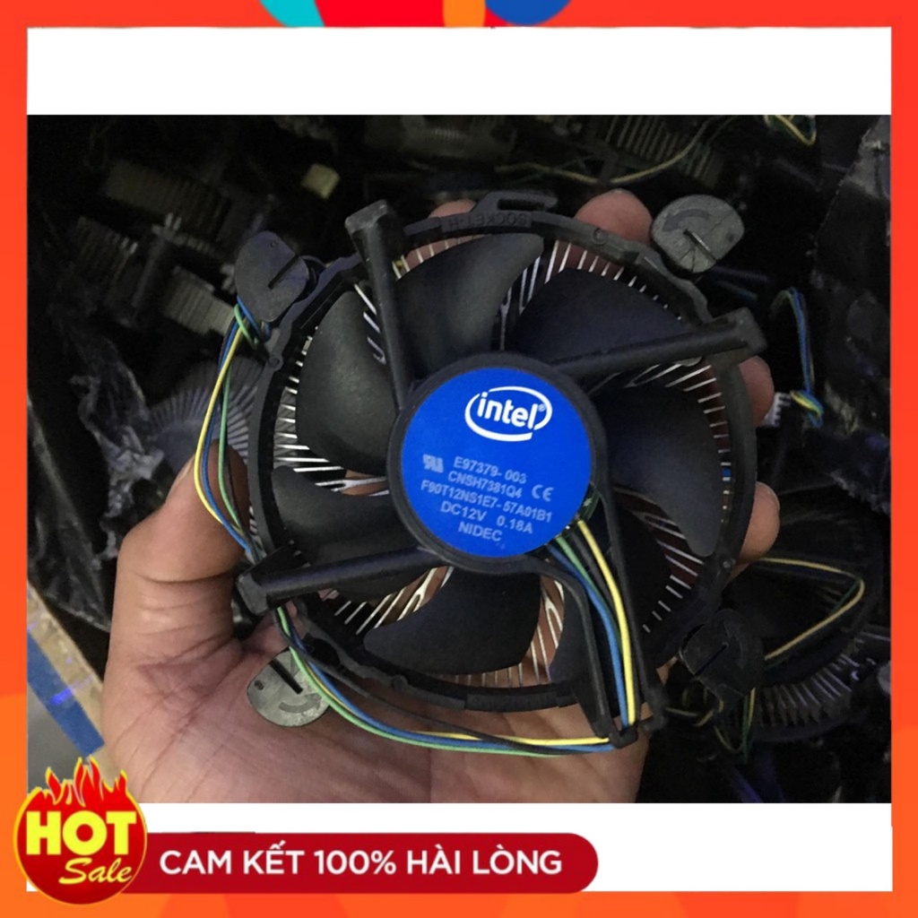Quạt tản nhiệt CPU Intel Quạt chip intel socket 1155 - PK GIÁ GỐC