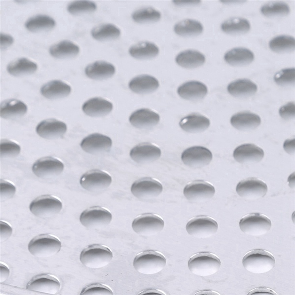 YIYU Khay nướng bánh pizza hình tròn bằng hợp kim nhôm chống dính có lỗ tiện dụng cho nhà bếp