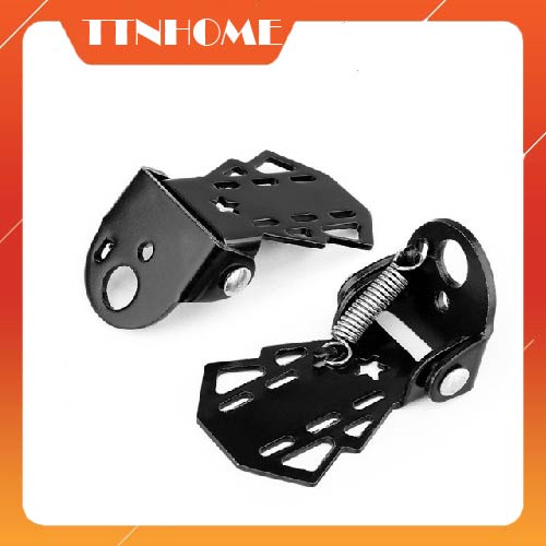 Giá để chân sau xe đạp thể thao gấp gọn chịu tải 50kg phù hợp lắp được các loại xe bộ 2 chiếc