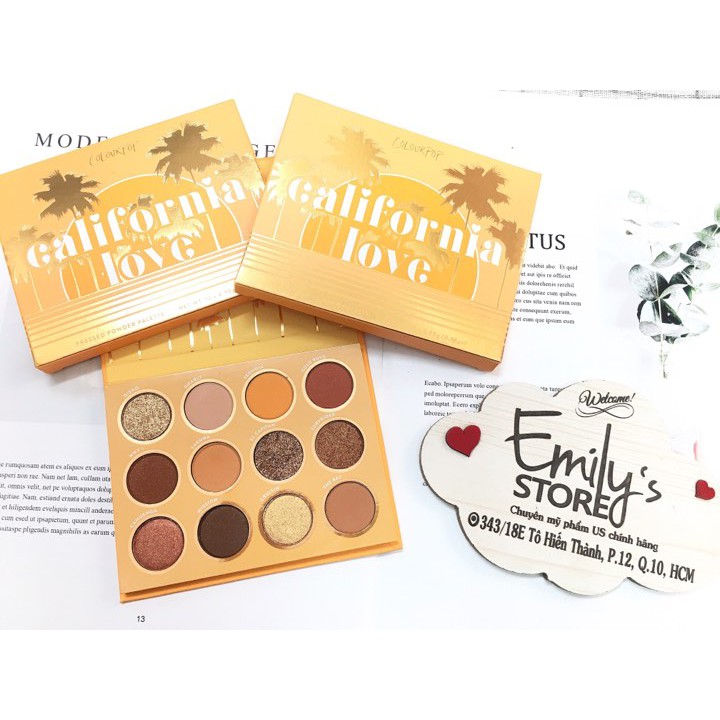 Bảng mắt Colourpop California Love