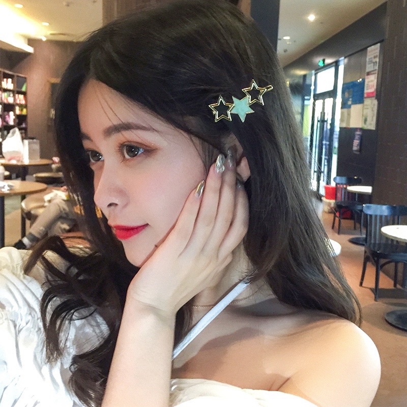 Kẹp tóc hình ngôi sao dễ thương