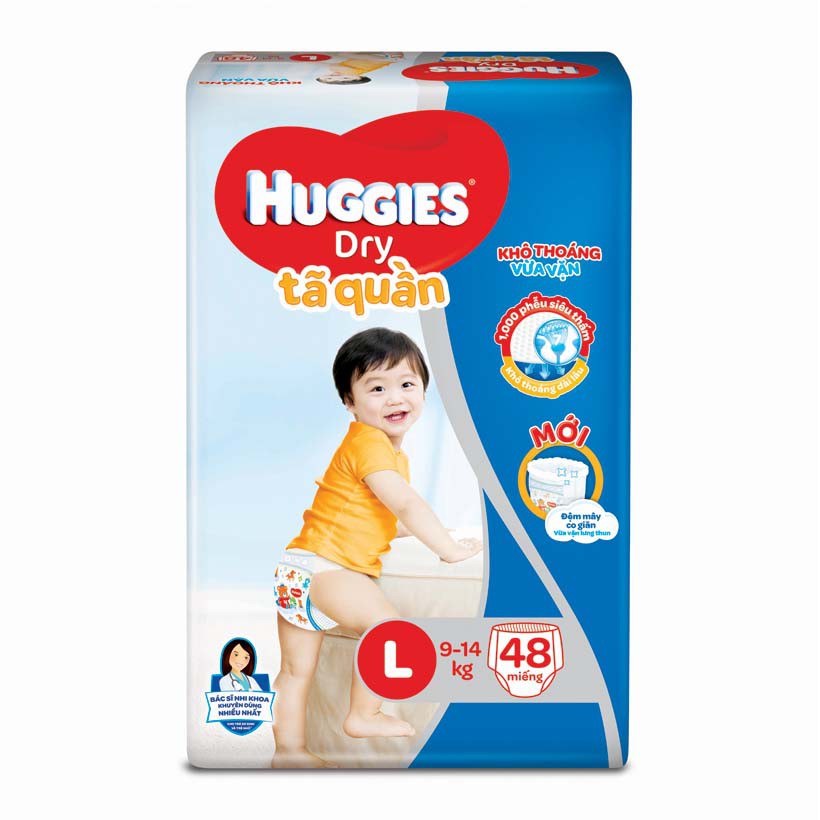 Bộ 3 tã quần Huggies Pants Big Jumbo M54/L48/XL42/XXL38