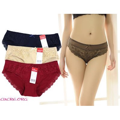 Combo 10 quần lót pha ren quyến rũ