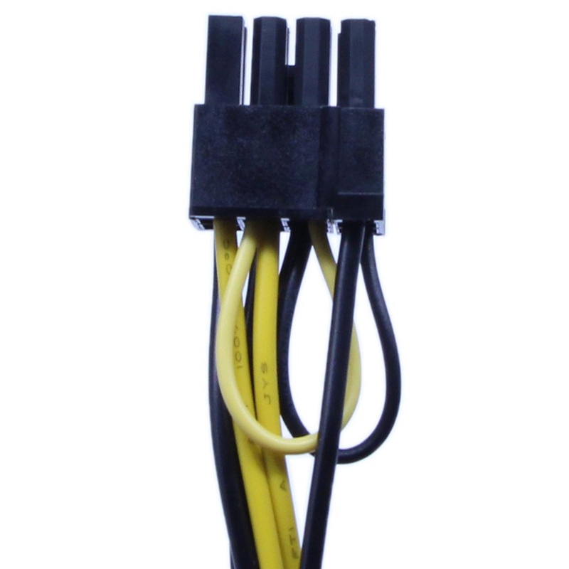 10 Cáp Nguồn PCI-E 15Pin SATA Male Sang 8Pin (6 + 2) SATA 15-Pin Sang 8 Pin 18AWG