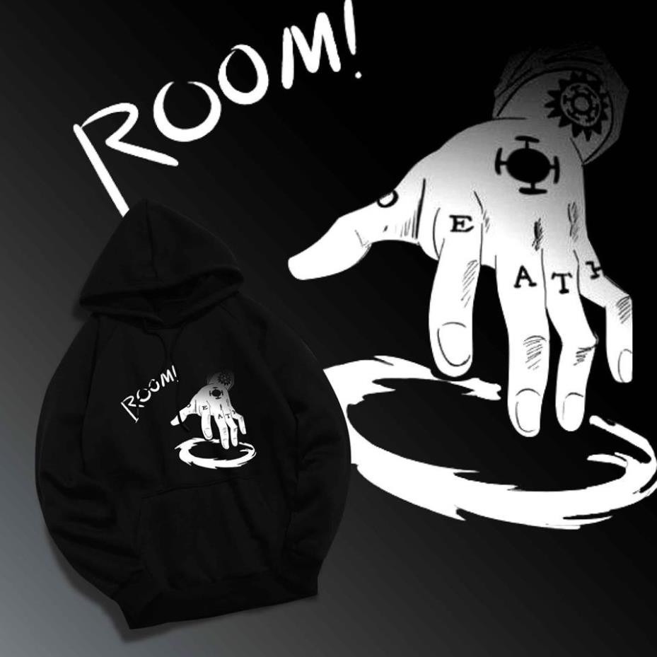 🔥FLASH SALE🔥 Mẫu áo Hoodie Law One Piece | in áo hoodie One Piece giá rẻ