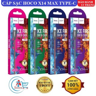 Cáp Sạc Nhanh Hoco X14 Max TypeC Chính Hãng Chống Gãy, Chống Đứt - Bảo Hành 12 Tháng