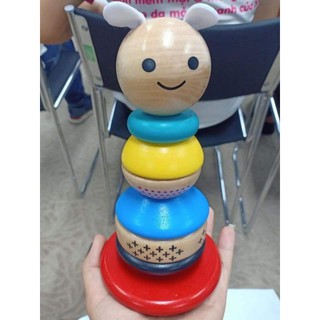 Lật đật gỗ cho bé