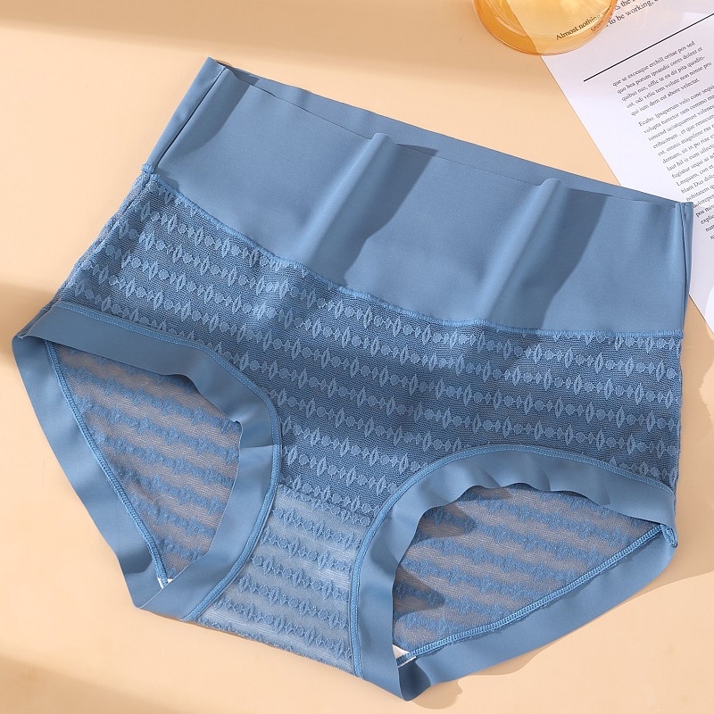 Quần lót ZXYOUPING lưng cao không đường may size lớn XL-3XL thời trang