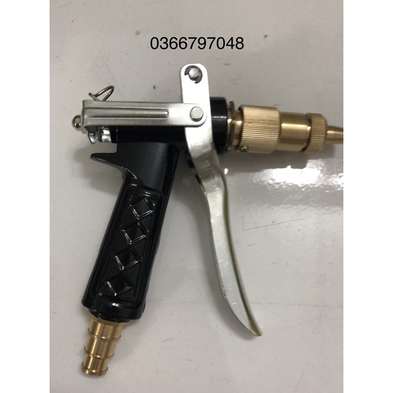Súng rửa xe áp lực cao bằng sắt ren trong 14mm