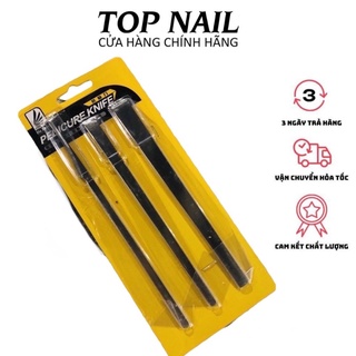 Set 3 cây lấy khoé móng bằng inox chắc chắn,sắc bén