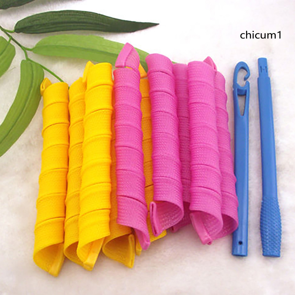 10 Lô uốn tóc xoăn nhanh chóng tiện lợi 55cmx2.5cm
