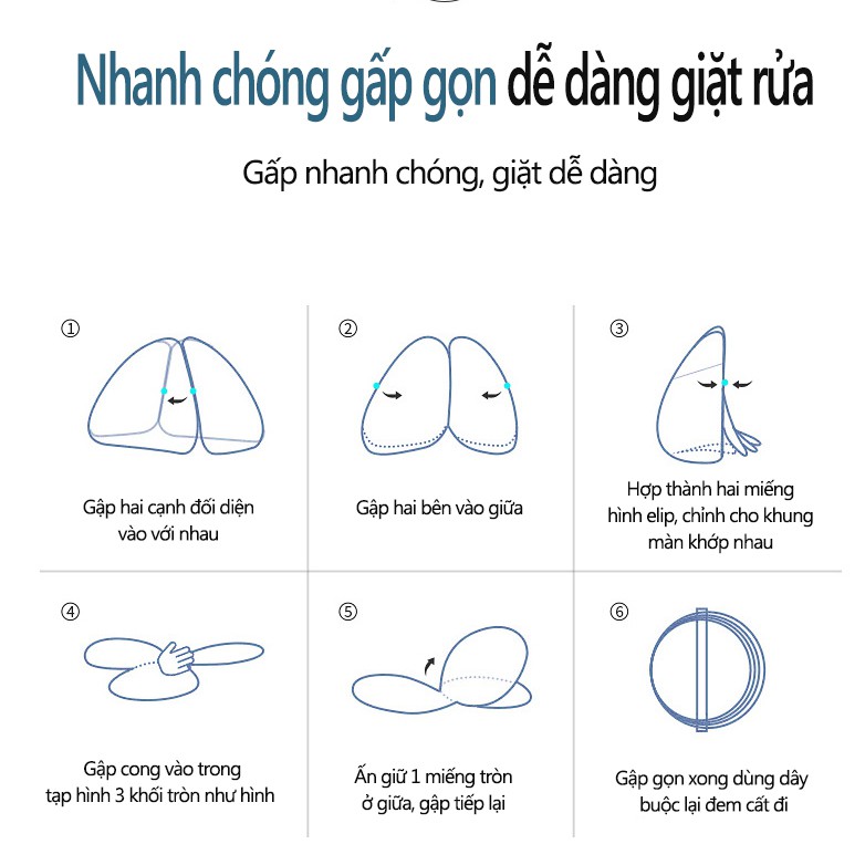 [HÀNG CHÍNH HÃNG] Mùng chụp tự bung chống muỗi, Màn chụp tự bung chống muỗi không cần lắp ráp chống muỗi toàn diện vải | BigBuy360 - bigbuy360.vn