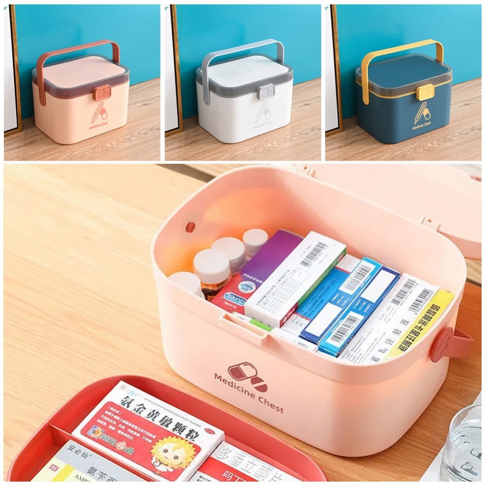 Hộp đựng thuốc có tay cầm tiện lợi chất lượng cao