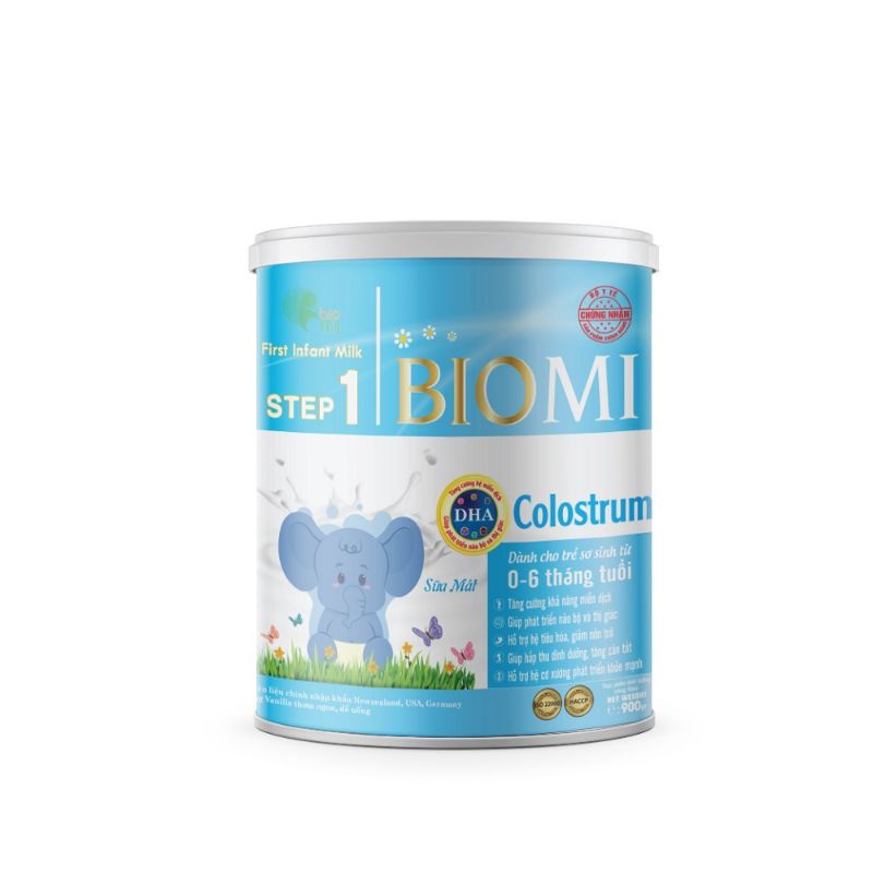 Sữa bột BiOMi ColosTrum 1 lon 900g