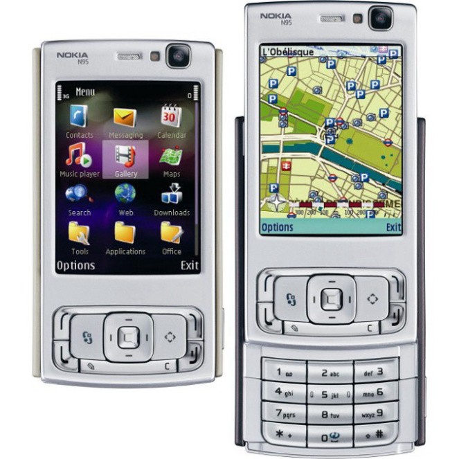 GIẢM GIÁ Điện Thoại Nokia N95 2G Nắp Trượt Chính Hãng Bảo Hành 6 Tháng GIẢM GIÁ