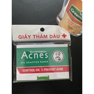 Giấy thấm dầu acnes 100 miếng