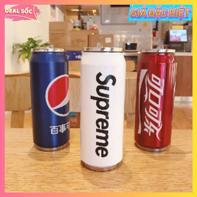 ⚡FREE SHIP⚡ Bình giữ nhiệt lon giữ nhiệt, pepsi, coca, 500ml, inox 304 giữ nhiệt nóng lạnh