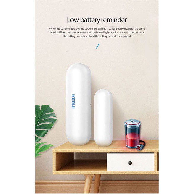 Cảm Biến Không Dây Gắn Cửa 433mhz | BigBuy360 - bigbuy360.vn