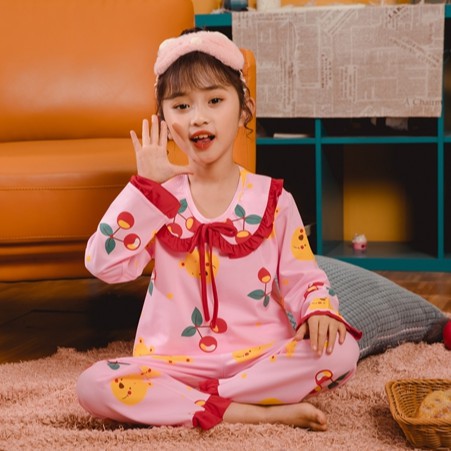 Bộ pijama tay dài cho bé gái