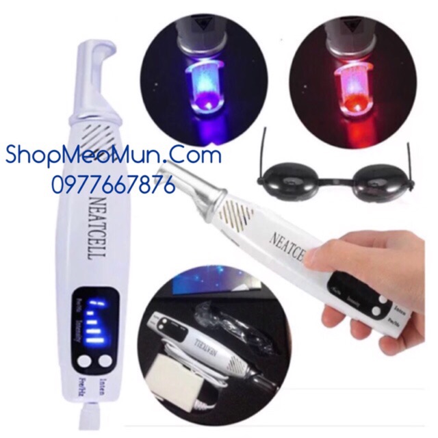 [Mã 155FMCGSALE giảm 7% đơn 500K] Máy Xoá Xăm Laser Mini Neatcell