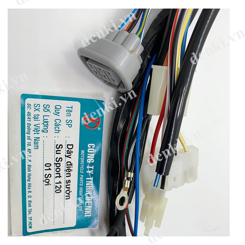 Dây điện sườn Suzuki Sport(xì po) 110cc và 120cc sản phẩm gắn zin theo xe không chế cháo