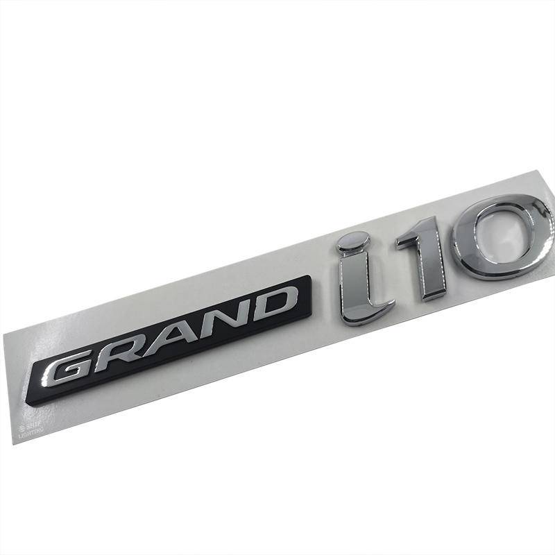 1 Miếng dán trang trí nắp xe hơi GRAND i10 thay thế cho HYUNDAI GRAND i10