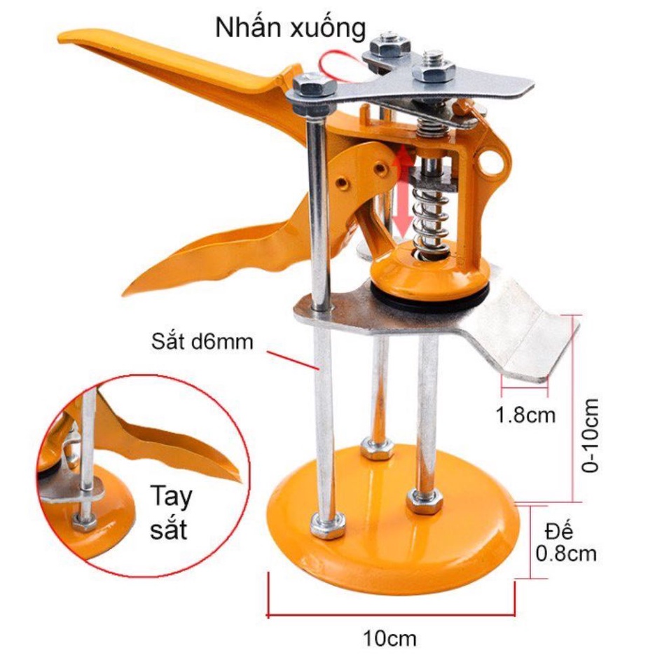 Kích kê gạch / con đội ốp gạch đá - Loại 3 chân, kích tải >85 kg.