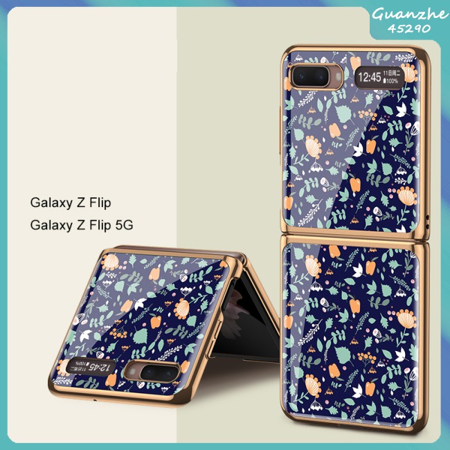 Bảo Vệ Bao Da Điện Thoại Nắp Gập Chống Rơi Cho Samsung Galaxy Z Mobile