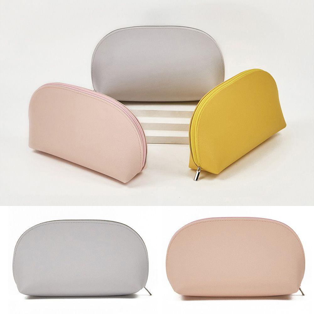 EBINLANDS Túi Da PU Đựng Mỹ Phẩm Chống Thấm Nước Tiện Dụng Khi Đi Du Lịch