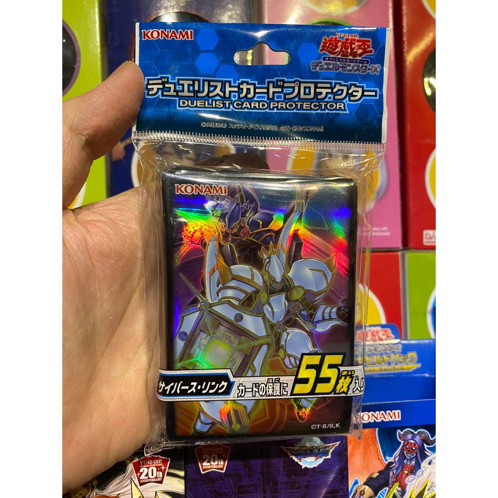 Combo Bọc bài chính hãng Yugioh Size - Decode Talker Encode Talker - Sleeve