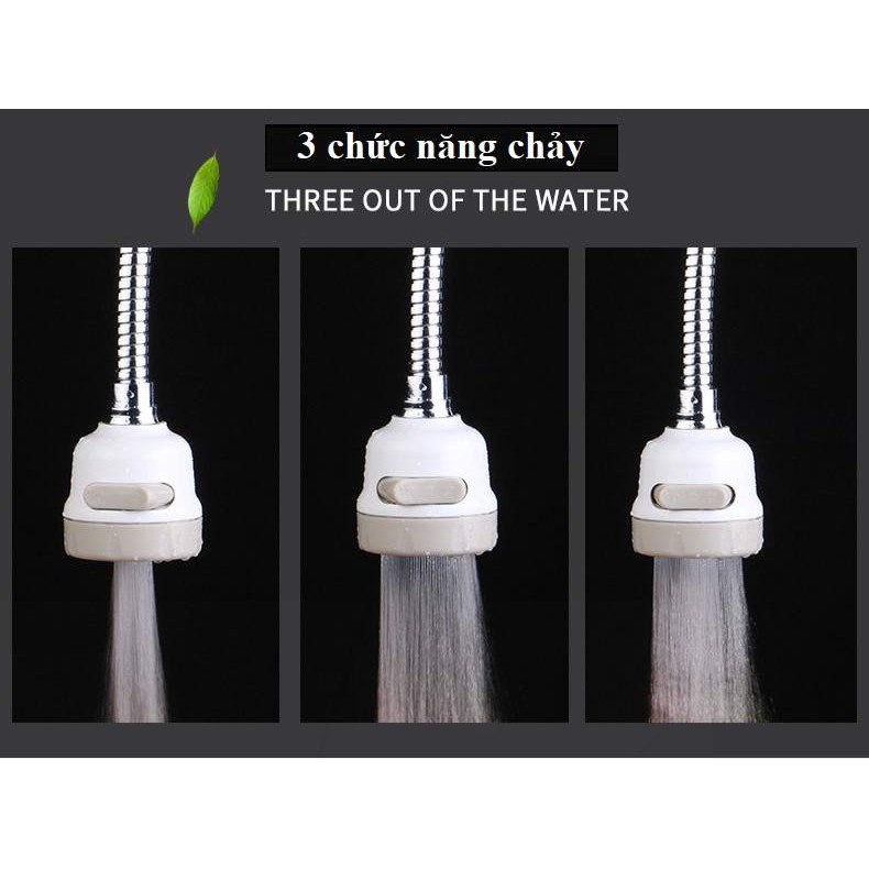 ĐẦU VÒI NỐI RỬA BÁT TĂNG ÁP XOAY 360 ĐỘ - Vòi Nước Tăng Áp lực Cho Bồn Rửa Chén,Bồn Rửa Tay