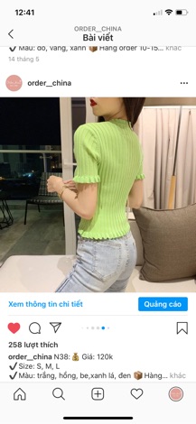 Áo len croptop