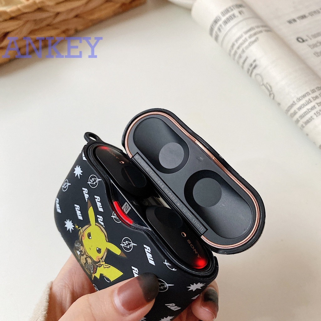 Sony WF-1000XM4 WF-1000XM3 Vỏ bảo vệ hộp sạc tai nghe không dây thích hợp cho