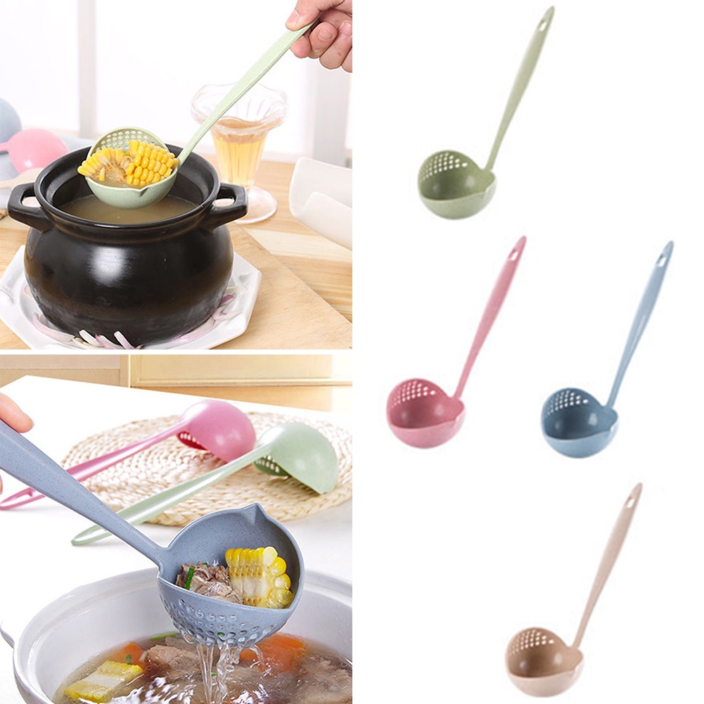 Muỗng Múc Súp Tay Cầm Dài Tiện Dụng Cho Nhà Bếp