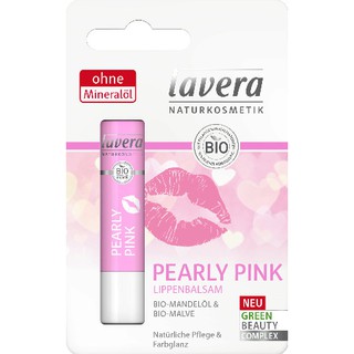 Son dưỡng hồng môi chiết xuất hữu cơ Lavera 4,5gr