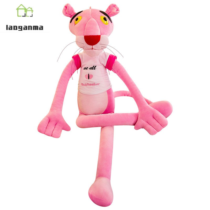 Pink Panther Plush Toy Soft Stuffed Animal Doll for Kid Children Girl Women