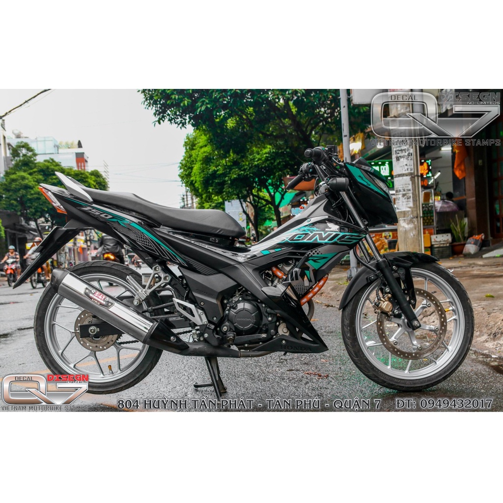 Tem Rời SONIC 150 Đen - decalq7