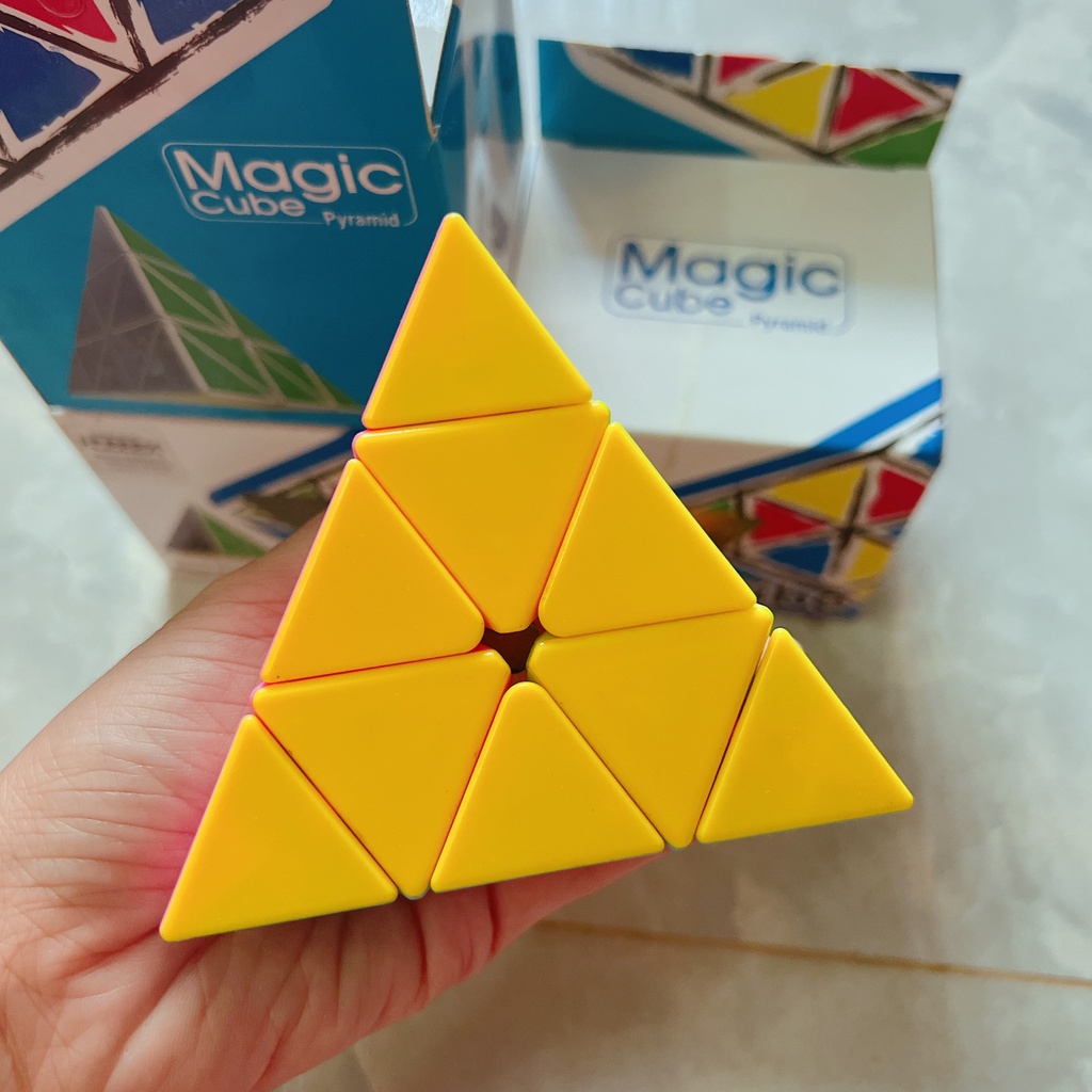 Rubik Biến Thể Fanxin Master Pyraminx 3*3 Pyramind 3 Tầng Rubic Tam Giác Đồ Chơi kỹ năng cho trẻ