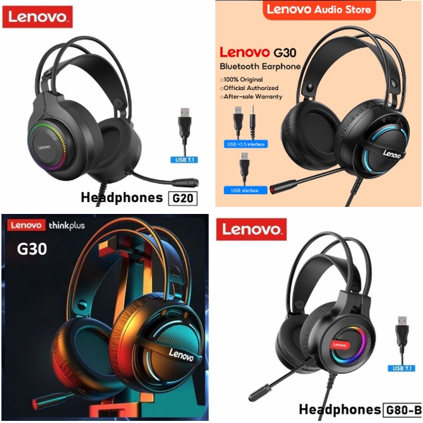 TAI NGHE CHỤP LENOVO G80 - G30 - G20 LED (1 CỔNG USB)