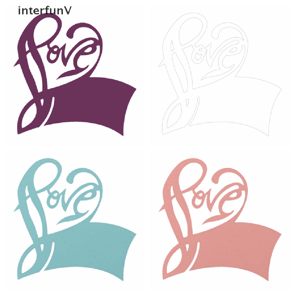 Set 50 Thẻ Tên Hình Trái Tim Trang Trí Chai Rượu Tiệc Cưới