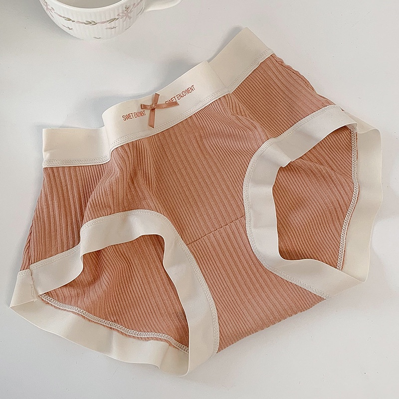 Quần Lót Không Đường May Thoáng Khí Thoải Mái Cho Nữ 60 Sợi