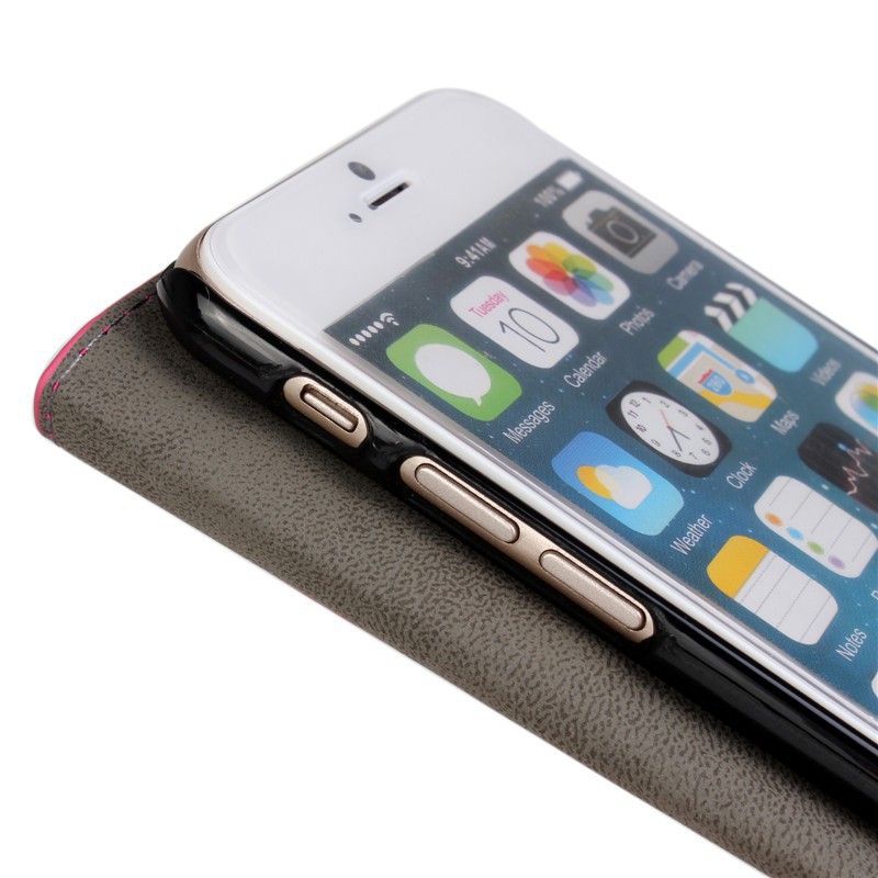 Bao da kiểu dáng thời trang sang trọng cho IPhone 5 5S SE | BigBuy360 - bigbuy360.vn