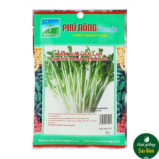 Hạt Giống Rau Mầm Đậu Hà Lan 50Gr