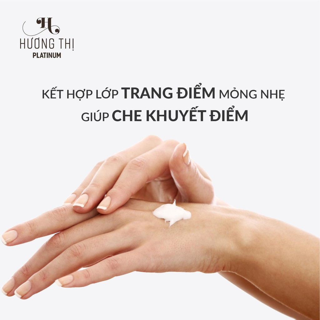 ✅CHÍNH HÃNG✅ Kem Chống Nắng Hương Thị Kết Hợp Kem Nền Trang Điểm SPF 50+, Dành Cho Da Dầu, Da Khô, Da Nhạy Cảm,..