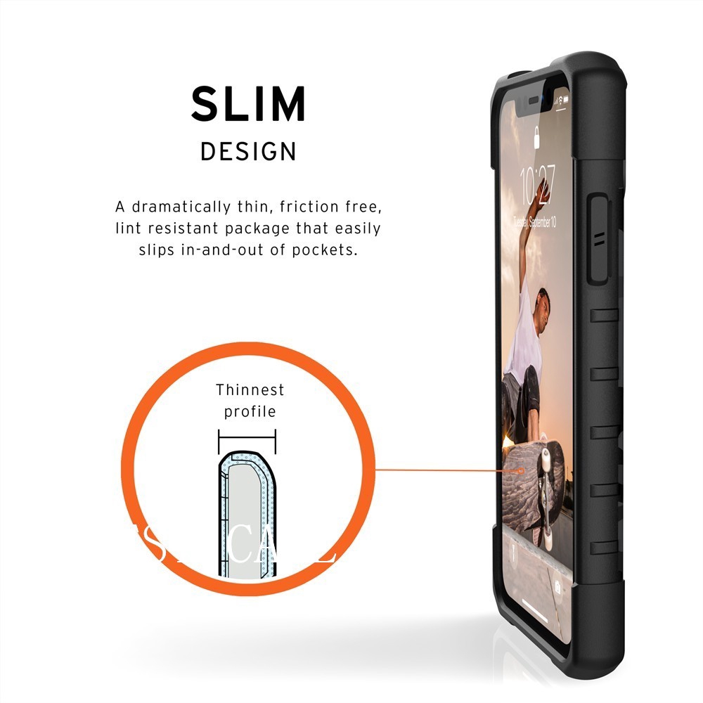 Ốp điện thoại UAG in họa tiết rằn ri bảo vệ cho iPhone SE 2020 11 pro max 6 6S 7 8 plus X XS XR MAX Case