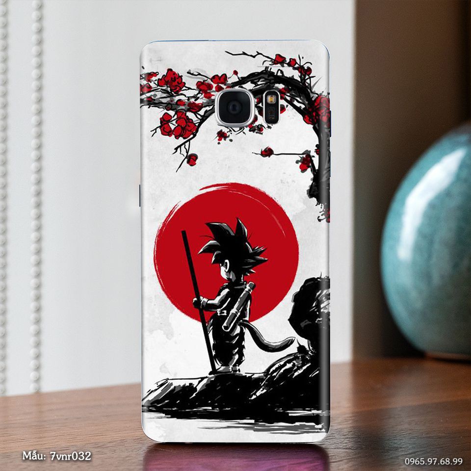 Miếng dán skin SamSung Galaxy S8 / S8 Plus  in hình Songoku Dragon ball [ Nhiều hình ]