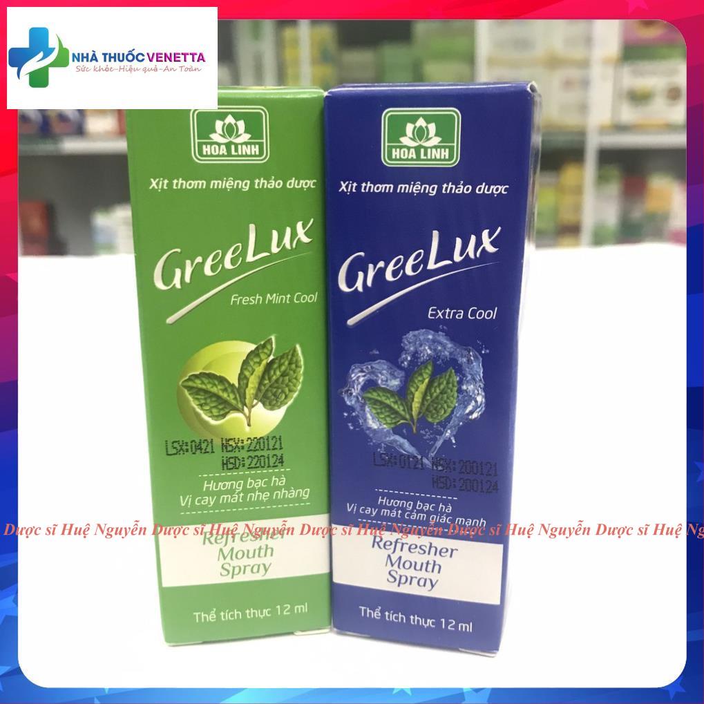 GREELUX XỊT THƠM MIỆNG THẢO DƯỢC