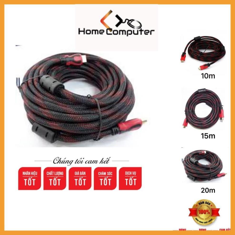 Dây cáp tín hiệu HDMI 10m, 15m, 20m tròn chuẩn 1.4v hàng chất lượng.bảo hành 3 tháng - Home Computer