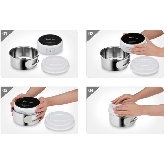 Bếp từ MINI du lịch Magic Chef - Hàng nội địa Hàn Quốc